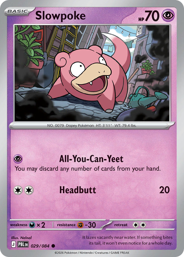 029 [PBL] Slowpoke - Common