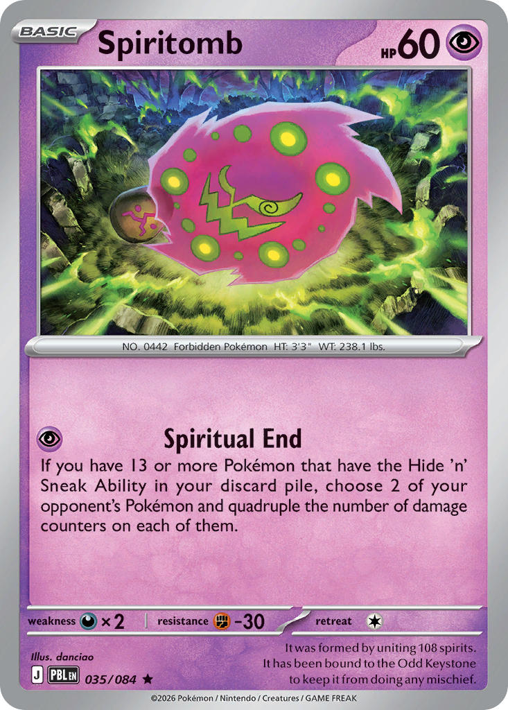 035 [PBL] Spiritomb - Rare