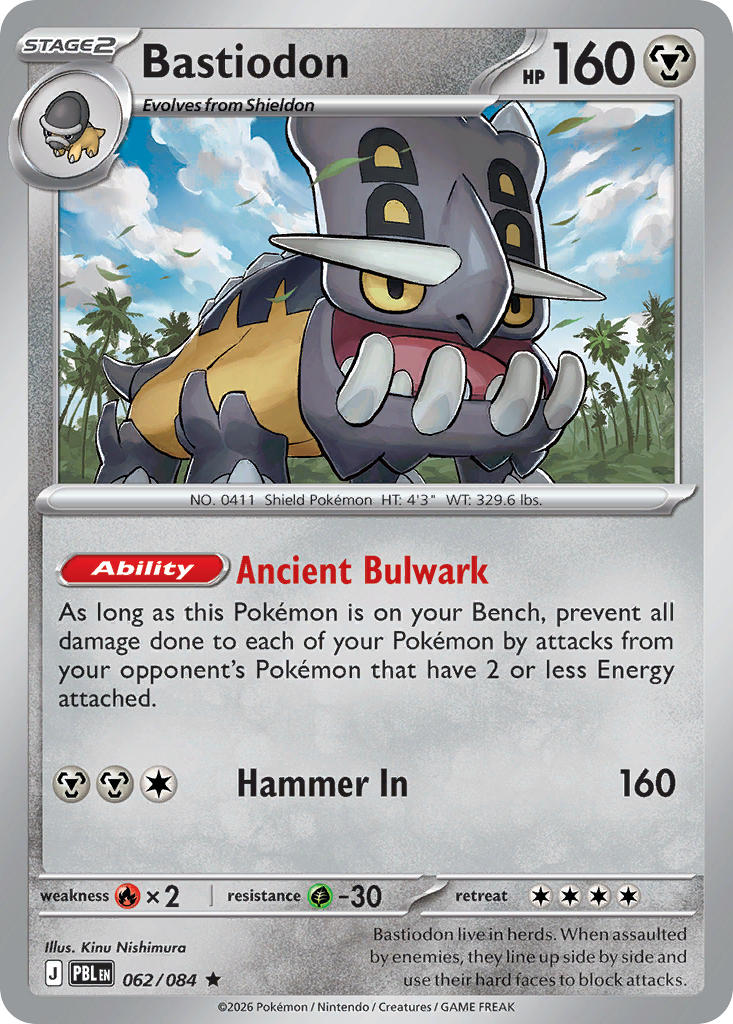 062 [PBL] Bastiodon - Rare