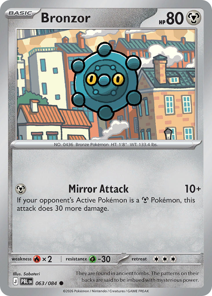 063 [PBL] Bronzor - Common