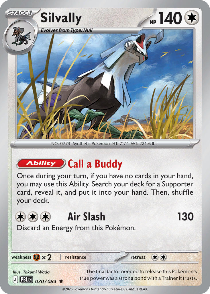 070 [PBL] Silvally - Rare