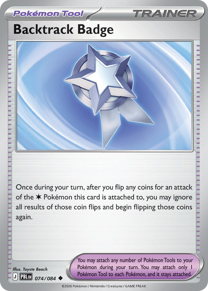 074 [PBL] Backtrack Badge - Uncommon
