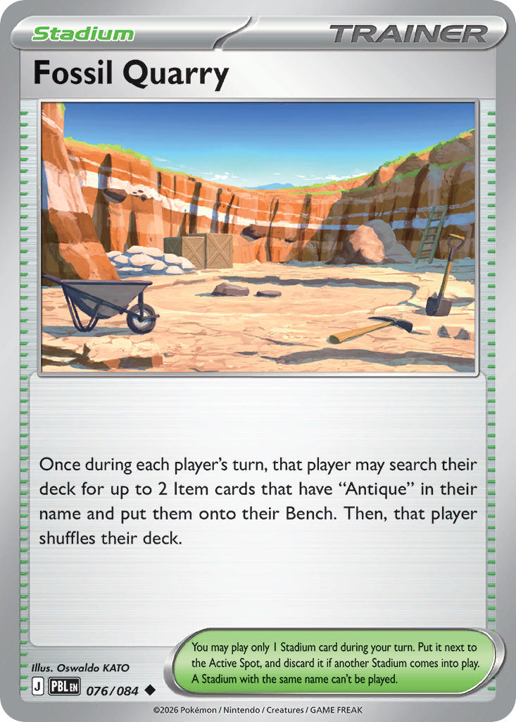 076 [PBL] Fossil Quarry - Uncommon