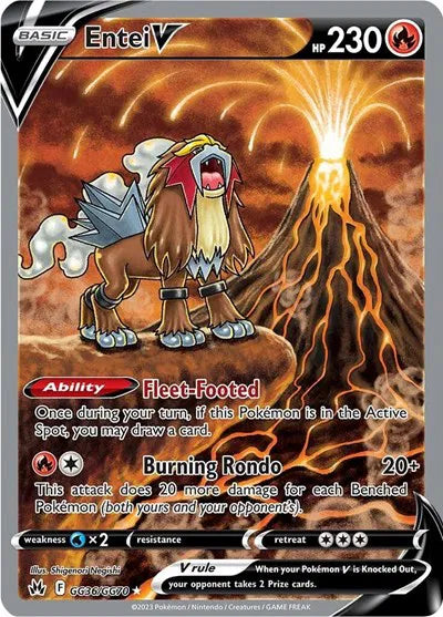 Entei V [CZe] - GG36/GG70 - Ultra Rare/Holofoil