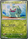Bulbasaur - 001/165 (Reverse Cosmos Holo) (Costco Exclusive) [MEW] - 001/165 - Common/Holofoil