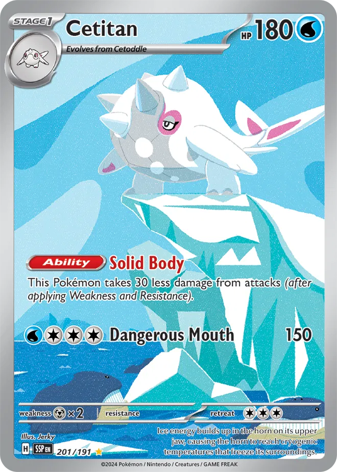 Cetitan [SSP] - 201/191 - Illustration Rare/Holofoil