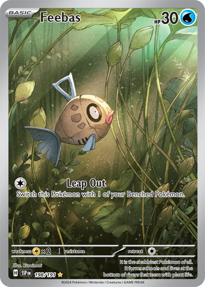 Feebas [SSP] - 198/191 - Illustration Rare/Holofoil