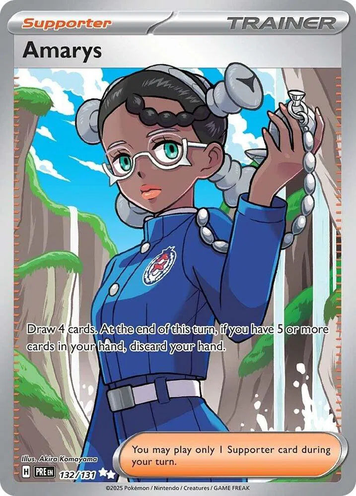 Amarys [PRE] - 132/131 - Ultra Rare/Holofoil