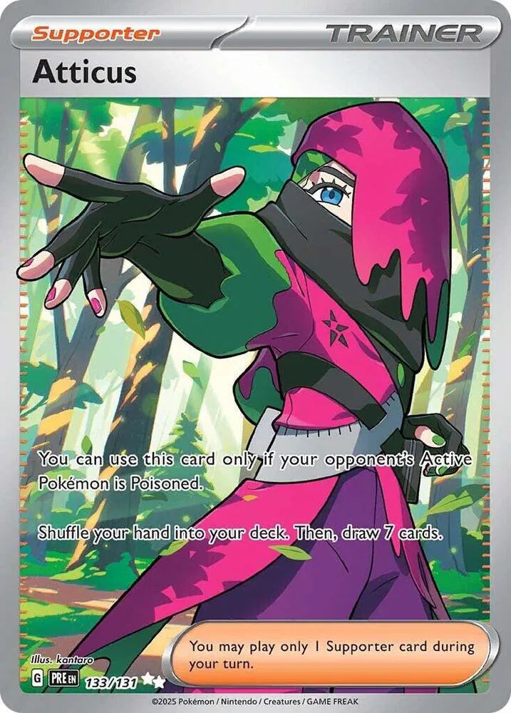 Atticus [PRE] - 133/131 - Ultra Rare/Holofoil