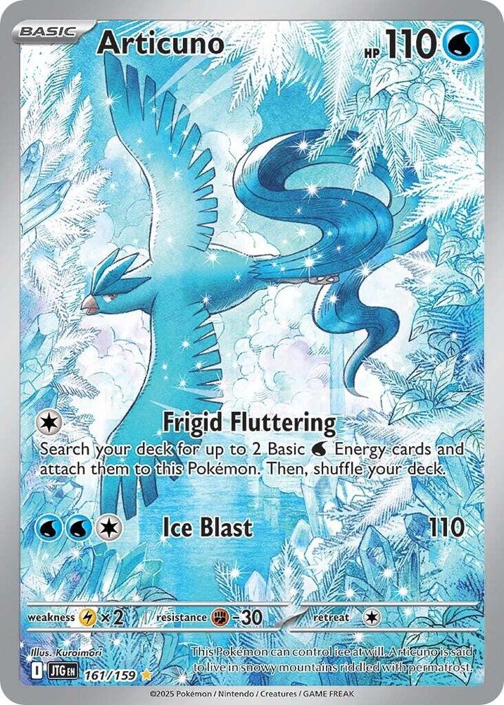 Articuno [JTG] - 161/159 - Illustration Rare/Holofoil