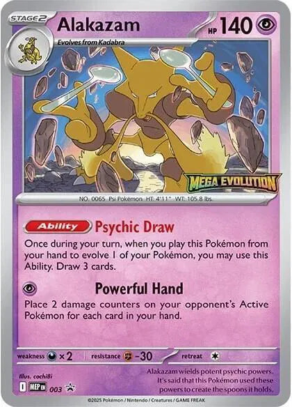 Alakazam [MEP] - 3 - Promo/Holofoil