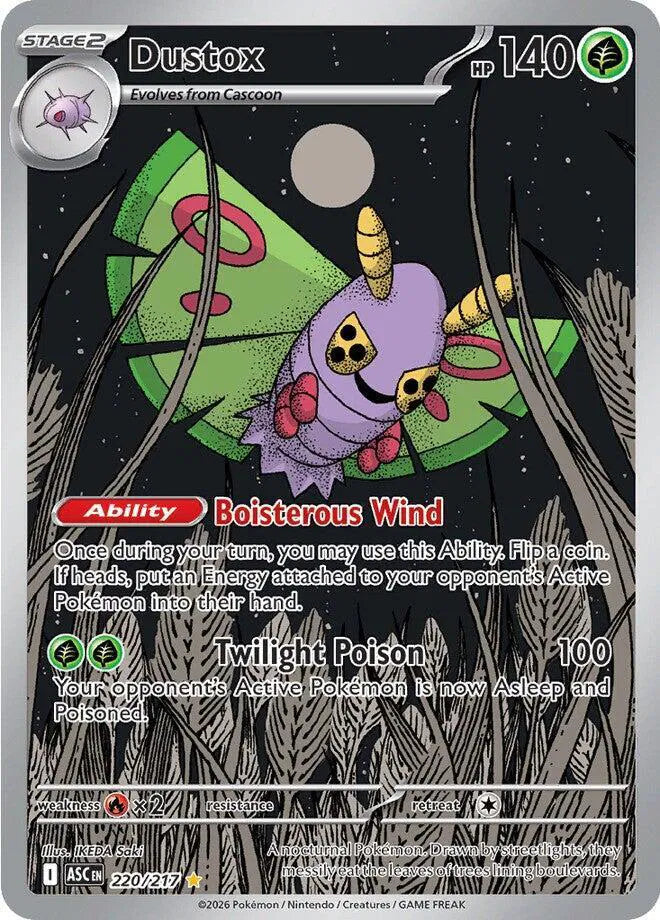 Dustox [ASC] - 220/217 - Illustration Rare/Holofoil